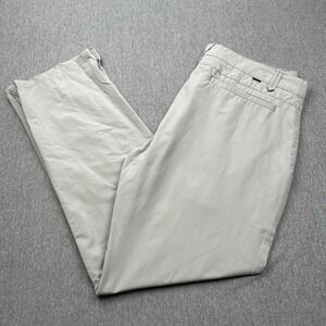 Oakley Pants Mens 38x33 Gray Take Pant 2.5 Golf Stretch Nylon Performance Chino